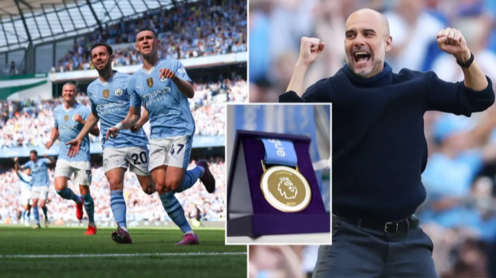 Cầu thủ Man City từ chối nhận huy chương sau thất bại trước Liverpool: Pep Guardiola nói gì?